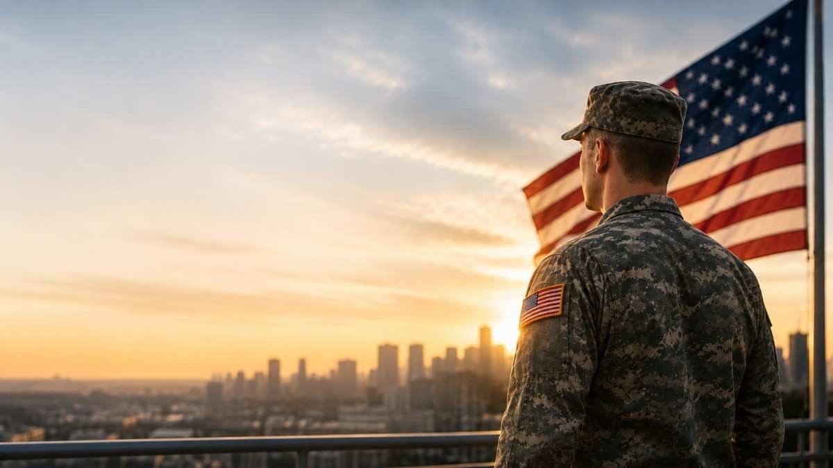 Veteran-led leadership representing discipline, responsibility and commitment at Valor Marketing