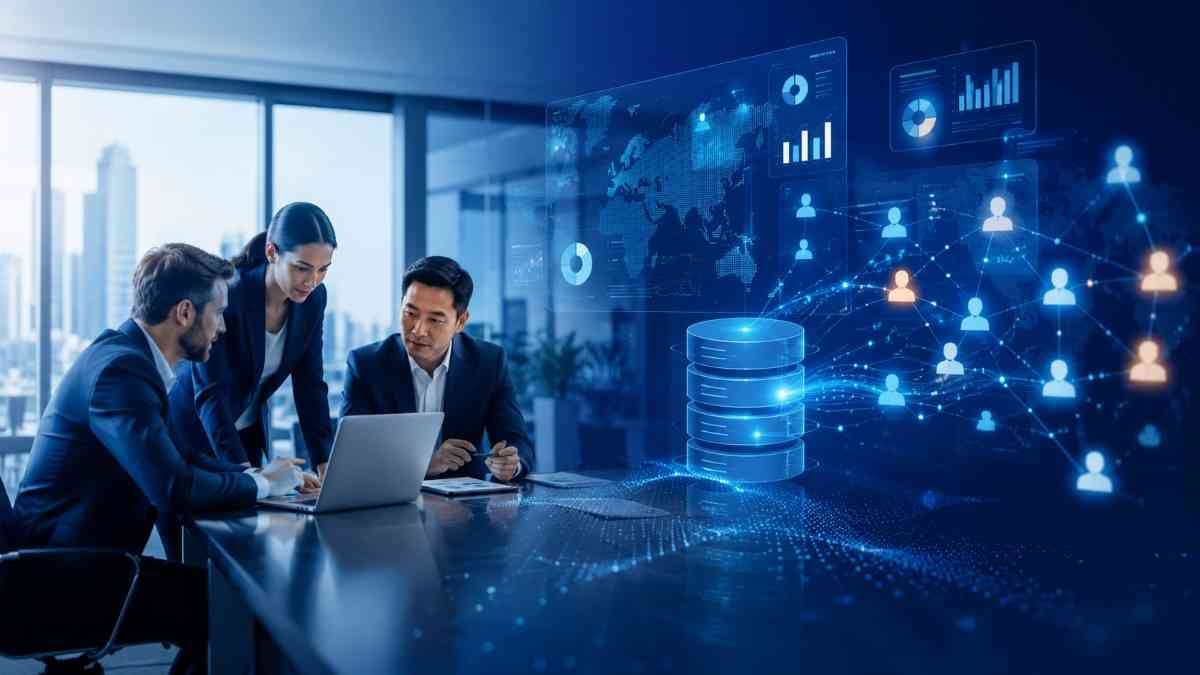 B2B data solutions including business contact databases, data verification, enrichment and audience targeting