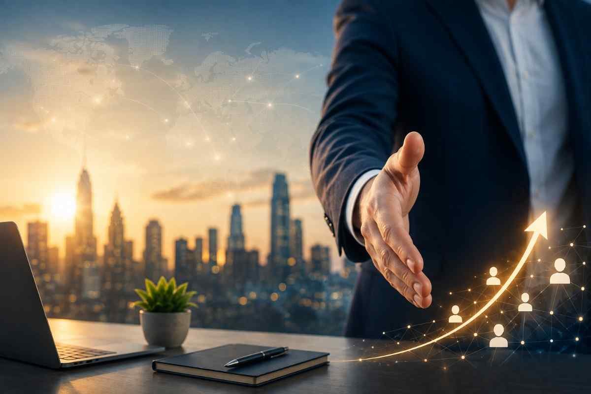 Business growth and partnership supported by targeted B2B lead generation